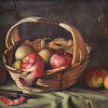 AMERICAN OIL PAINTING STILL LIFE BY ROBERT SMITH PIC-1