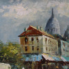 AMERICAN OIL PAINTING PARIS BY CAROLINE BURNETT PIC-3