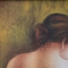 ATTR TO MARIE HANOLD OIL PAINTING OF NUDE WOMAN PIC-2