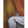 ATTR TO MARIE HANOLD OIL PAINTING OF NUDE WOMAN PIC-4