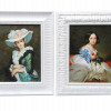 PAIR OF OIL PAINTINGS PORTRAITS SIGNED BY ARTISTS PIC-0