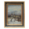 A RUSSIAN OIL PAINTING ATTR TO ALEKSEI SAVRASOV PIC-0
