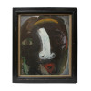 JAPANESE OIL PAINTING WHITE NOSE BY ITO DAIJIRO PIC-0