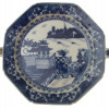 AN ANTIQUE CHINESE PORCELAIN PLATE, 19TH CEN. PIC-0