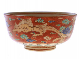 AN ANTIQUE CHINESE BOWL, 19TH CEN.
