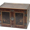 ANTIQUE JAPANESE LACQUER STORAGE CHEST PIC-1