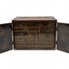 ANTIQUE JAPANESE LACQUER STORAGE CHEST PIC-3