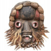 A VINTAGE AFRICAN GERE OR WOBE MASK, IVORY COAST PIC-0