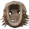 A VINTAGE AFRICAN GERE OR WOBE MASK, IVORY COAST PIC-3