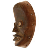 A VINTAGE HAND-CARVED WOODEN AFRICAN DAN MASK PIC-2