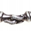 A DAVID YURMAN SILVER & DIAMONDS BRACELET PIC-3