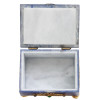 A RUSSIAN JEWELRY BOX LAPIS LAZULI GILT SILVER PIC-5