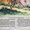 RARE WWI RUSSIAN PROPAGANDA MILITARY LUBOK POSTER PIC-2