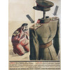 A GERMAN ANTI SEMITIC ANTI STALIN POSTER PIC-1