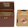 PLATTER PAK RECORD CASE & LARGE COLLECTION OF LP PIC-0
