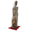 AFTER BUONARROTI PIETA WOOD STATUE MARY AND JESUS PIC-3