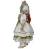 A EUROPEAN BISQUE PORCELAIN RED HAIRED DOLL PIC-3