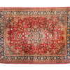 A VINTAGE PERSIAN HAND-WOVEN RUG PIC-0
