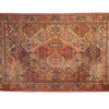 A KARASTAN MULTI PANEL KIRMAN HAND-WOVEN RUG PIC-0