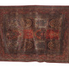 A VINTAGE PERSIAN HAND-WOVEN KHESHTI RUG PIC-0