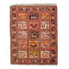 A VINTAGE PERSIAN HAND-KNOTTED SOUMAK RUG PIC-0