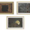 RUSSIAN SET OF THREE PRINTS ABSTRACT KREMLIN MOON PIC-0