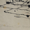 GEORGIAN ABSTRACT LITHOGRAPH BY LEVAN MAGALI PIC-2