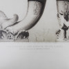 AN ANTIQUE FRENCH ETCHING, FRAGMENTS ANTIQUES PIC-1