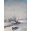 ATTR TO IVAN AIVAZOVSKY RUSSIAN OIL PAINTING PIC-1