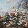 AN OIL ON CANVAS PAINTING AFTER FRANCOIS BOUCHER PIC-1