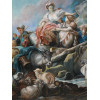 AN OIL ON CANVAS PAINTING AFTER FRANCOIS BOUCHER PIC-4