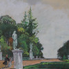 A RUSSIAN WATERCOLOR PAINTING BY ALEXANDRE BENOIS PIC-1