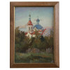 A RUSSIAN OIL PAINTING BY STEPAN KOLESNIKOFF PIC-0