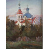 A RUSSIAN OIL PAINTING BY STEPAN KOLESNIKOFF PIC-1