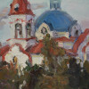 A RUSSIAN OIL PAINTING BY STEPAN KOLESNIKOFF PIC-2