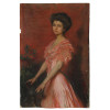AN EARLY 20TH CENTURY PASTEL PORTRAIT OF A LADY PIC-0