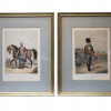 AFTER CHARLES PAJOL PAIR LITHOGRAPHS RUSSIAN ARMY PIC-0