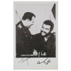 A SIGNED PHOTOGRAPH OF GAGARIN AND CHE GUEVARA PIC-0