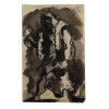 A JACQUES LIPCHITZ ORIGINAL INK ON PAPER PAINTING PIC-4