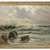 A RUSSIAN OIL PAINTING BY CONSTANTIN WESTCHILOFF PIC-0