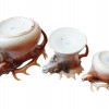 SET OF THREE ROYAL BAYREUTH PORCELAIN ELK PIECES PIC-4