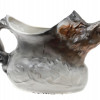 A VINTAGE ROYAL BAYREUTH PORCELAIN BOAR CREAMER PIC-1