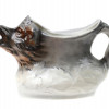 A VINTAGE ROYAL BAYREUTH PORCELAIN BOAR CREAMER PIC-2