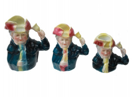 SET OF THREE ROYAL BAYREUTH PORCELAIN TOOTHPICKS