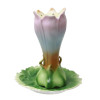 ROYAL BAYREUTH PORCELAIN IRIS HAT PIN HOLDER TRAY PIC-1