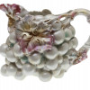 A ROYAL BAYREUTH PORCELAIN PEARLIZED WHITE GRAPE WATER PITCHER PIC-1