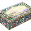 A LARGE RUSSIAN SILVER AND ENAMEL CASKET BOX PIC-0