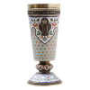 A RUSSIAN SILVER-GILT AND ENAMEL PRESENTATION CUP PIC-3