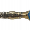 TWO RUSSIAN GILT SILVER & CLOISONNE ENAMEL SPOONS PIC-4