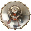 AN ANTIQUE ENGLISH STERLING SILVER INKWELL PIC-3